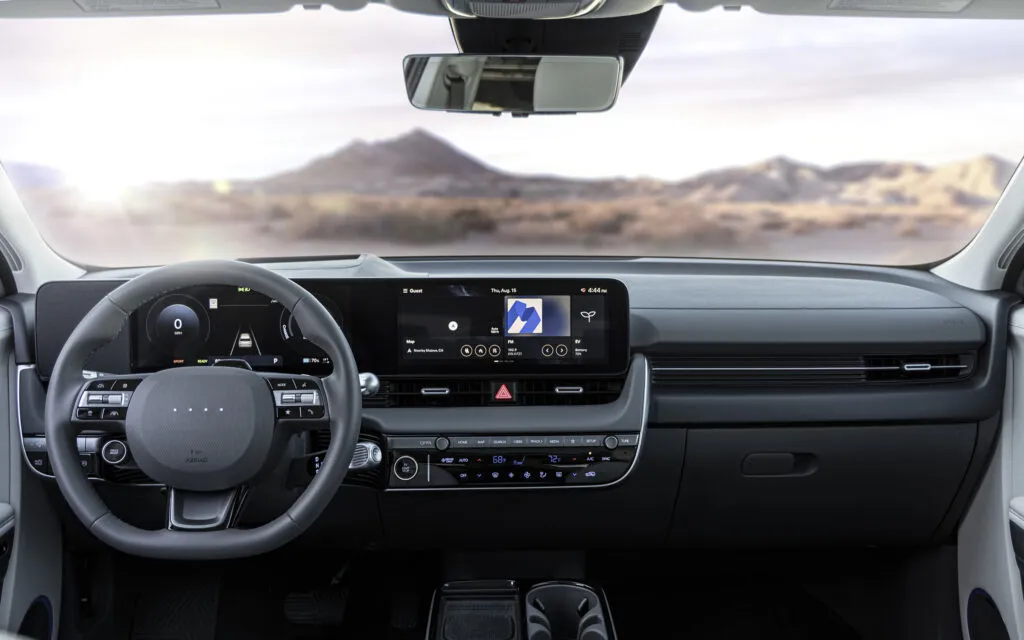 Hyundai Ioniq Interior Review dashboard