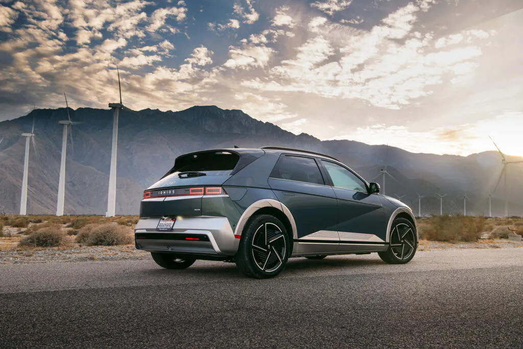 Hyundai Ioniq Review Picture rear view