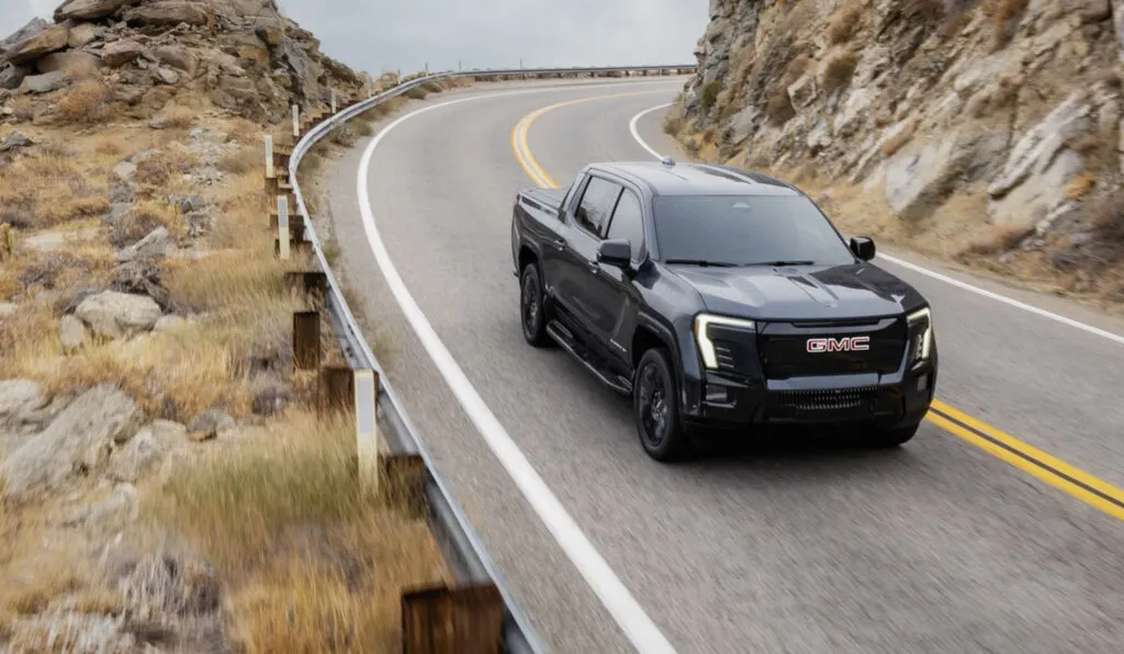 Sierra Denali on highway