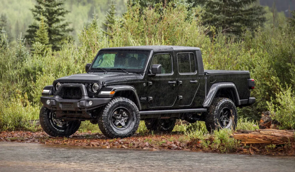 Gladiator Paused next to water