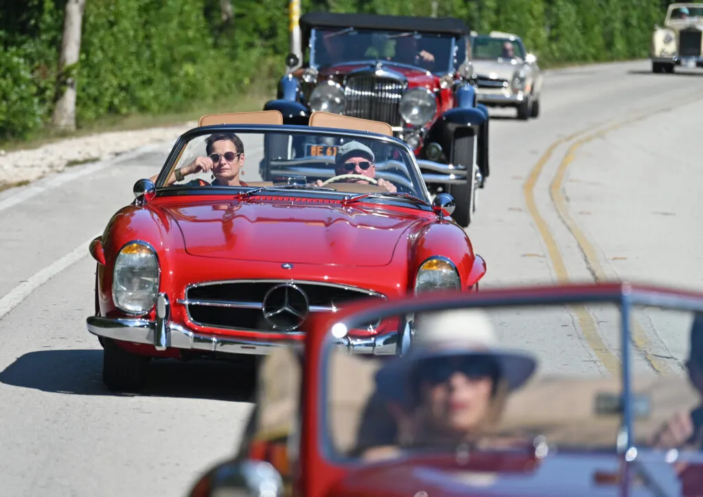 Vintage Car Parade.
