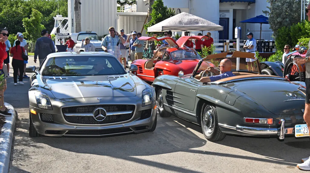Mercedes-Benz traffic jam